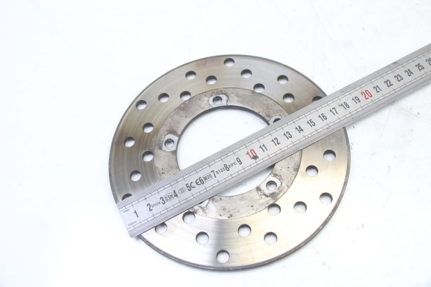 photo de DISCO FRENO ANTERIORE PIAGGIO ZIP 4T 50 (2018 - 2020) - Zoom sullo stato d'uso