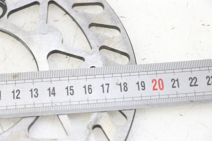 photo de DISCO FRENO ANTERIORE APOLLO RFZ 125 - Zoom sullo stato d'uso