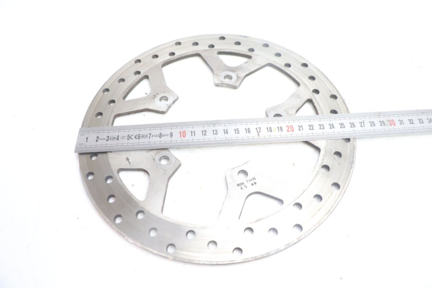 photo de DISCO FRENO ANTERIORE PEUGEOT SATELIS 125 (2006 - 2009) - Zoom sullo stato d'uso