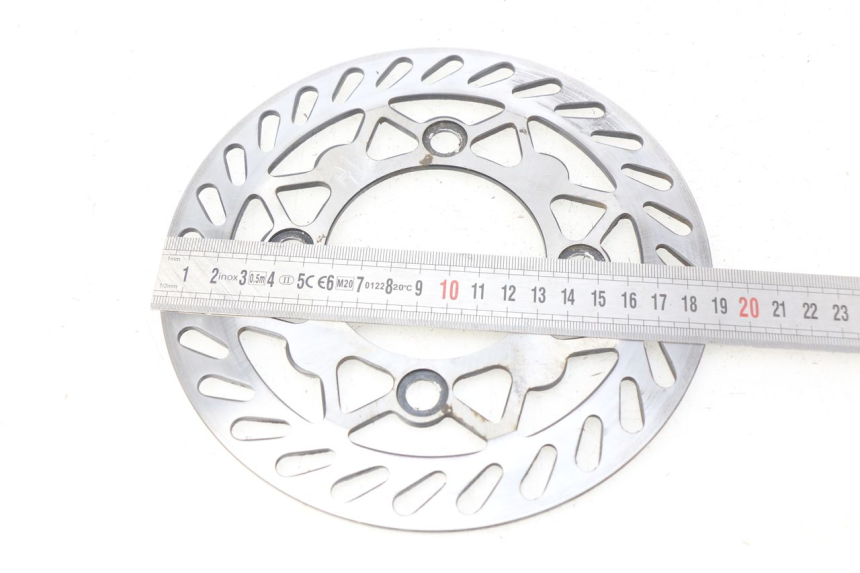 photo de DISCO FRENO ANTERIORE NITRO MOTORS THUNDER 125 - Zoom sullo stato d'uso