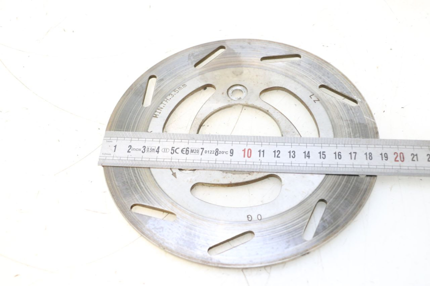 photo de DISCO FRENO ANTERIORE PIAGGIO TYPHOON 50 (2000 - 2009) - Zoom sullo stato d'uso
