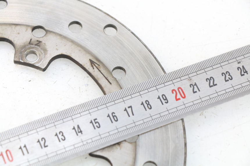 photo de DISCO FRENO ANTERIORE PIAGGIO VESPA SPRINT 2T 50 (2014 - 2018) - Zoom sullo stato d'uso