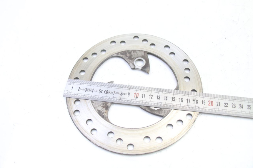 photo de DISCO FRENO ANTERIORE PEUGEOT VIVACITY 50 (2004 - 2009) - Zoom sullo stato d'uso