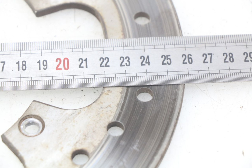 photo de DISCO FRENO ANTERIORE PIAGGIO X7 125 (2007 - 2013) - Zoom sullo stato d'uso