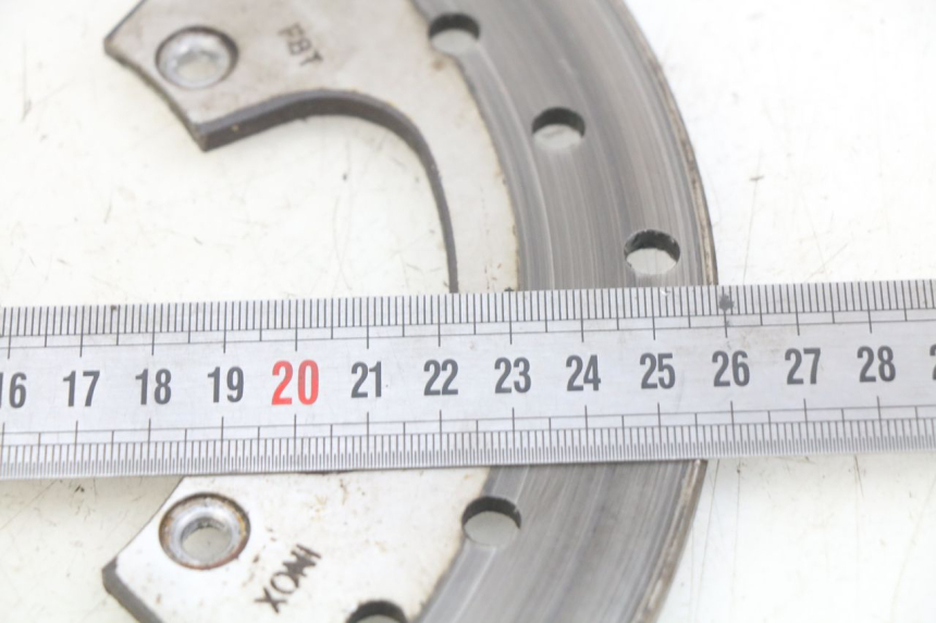 photo de DISCO FRENO ANTERIORE PIAGGIO XEVO - X EVO 125 (2007 - 2017) - Zoom sullo stato d'uso