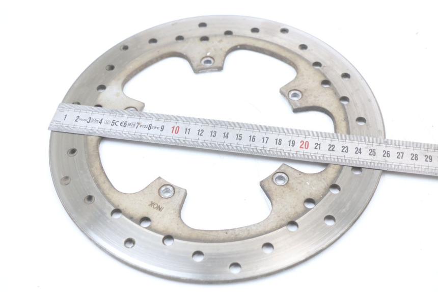 photo de DISCO FRENO ANTERIORE PIAGGIO XEVO - X EVO 125 (2007 - 2017) - Zoom sullo stato d'uso