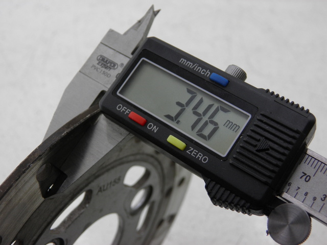 photo de DISCO FRENO ANTERIORE ZNEN ZN50QT-Q 50 (2010 - 2012) - Dettaglio del componente