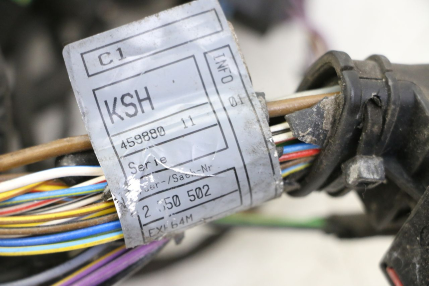 photo de FAISCEAU BMW C1 125 (2000 - 2003) - Primo piano tecnico