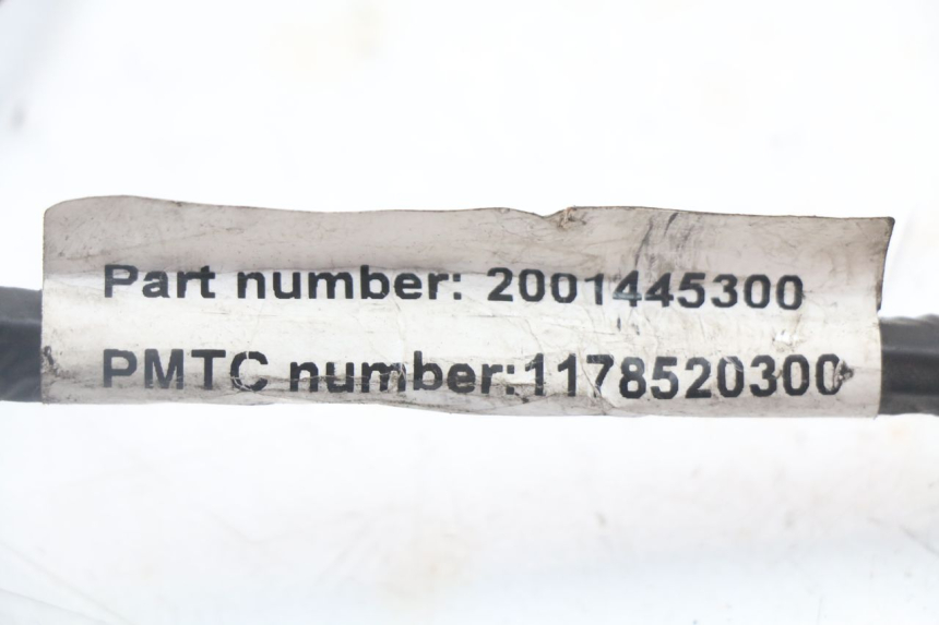 photo de IMPIANTO ELETTRICO PEUGEOT STREETZONE 2T 50 (2014 - 2019) - Marcature e riferimenti originali