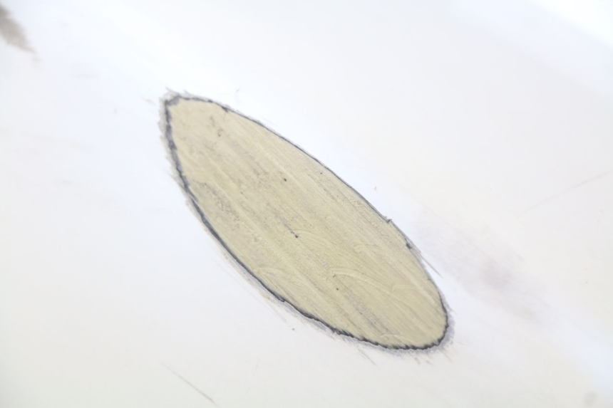 photo de PARAFANGO POSTERIORE DESTRO YAMAHA XMAX X-MAX 125 (2006 - 2009) - Marcature e riferimenti originali