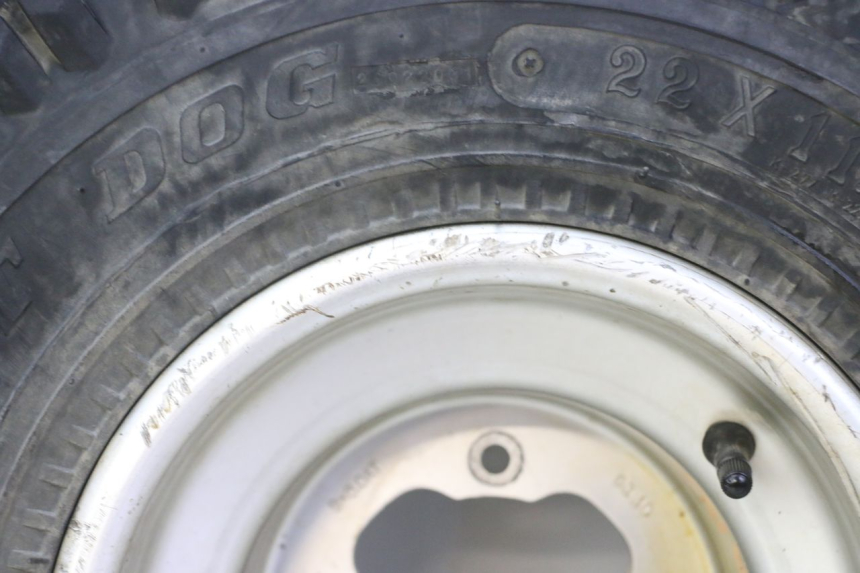 photo de CERCHIO POSTERIORE E PNEUMATICO YAMAHA YFM R RAPTOR 250 (2008 - 2014) - Altra vista dell'articolo