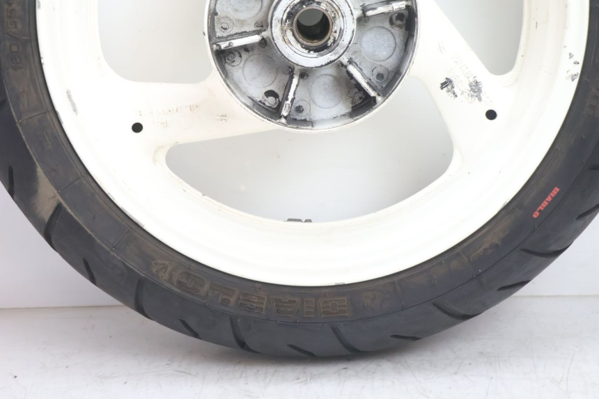 photo de CERCHIO POSTERIORE E PNEUMATICO YAMAHA YZF R GENESIS 750 (1993 - 1998) - Marcature e riferimenti originali
