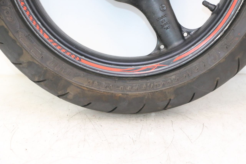 photo de CERCHIO POSTERIORE E PNEUMATICO KAWASAKI ZX-6R ZX6R 600 (1995 - 1997) - Foto prodotto supplementare