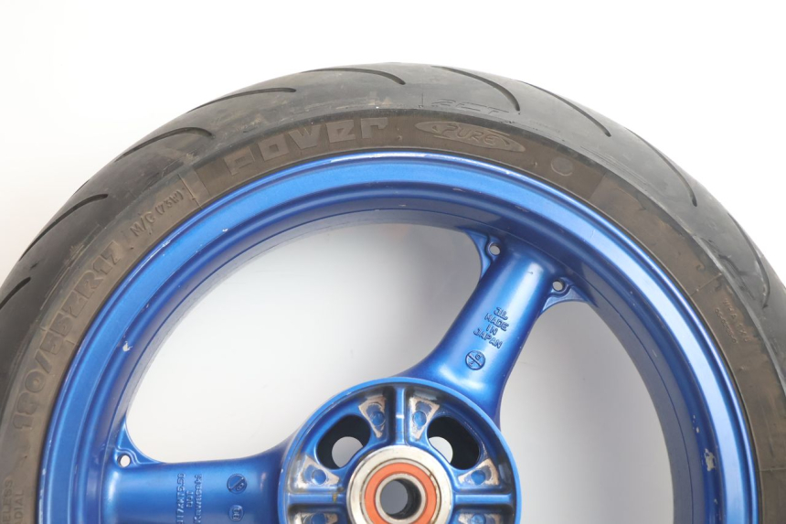 photo de CERCHIO POSTERIORE E PNEUMATICO KAWASAKI ZX-6R ZX6R 600 (2000 - 2002) - Caratteristiche distintive