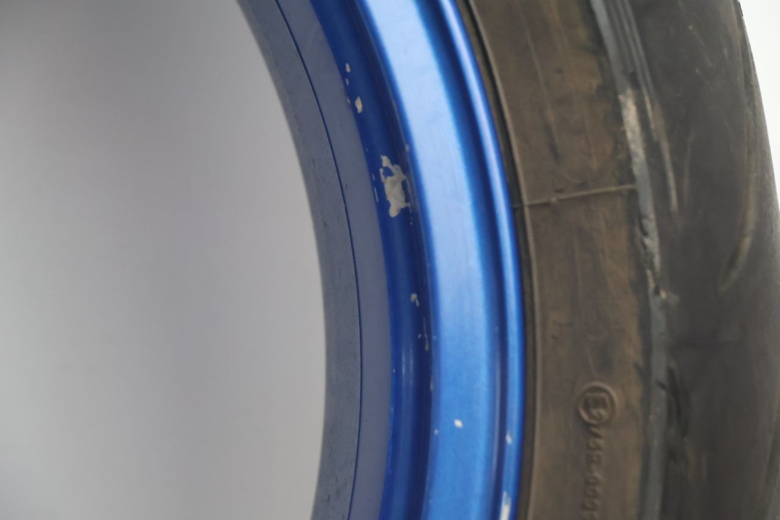 photo de CERCHIO POSTERIORE E PNEUMATICO KAWASAKI ZX-6R ZX6R 600 (2000 - 2002) - Zoom qualità usato