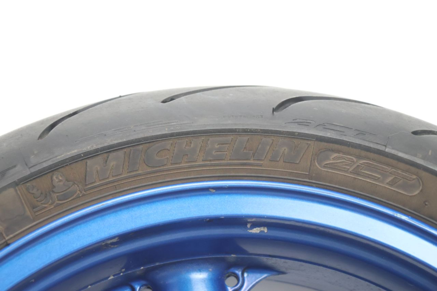 photo de CERCHIO POSTERIORE E PNEUMATICO KAWASAKI ZX-6R ZX6R 600 (2000 - 2002) - Zoom sullo stato d'uso