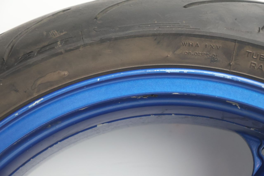 photo de CERCHIO POSTERIORE E PNEUMATICO KAWASAKI ZX-6R ZX6R 600 (2000 - 2002) - Vista d'insieme del prodotto