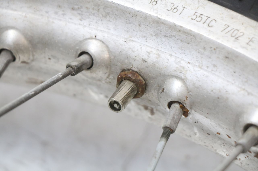 photo de CERCHIO POSTERIORE SHERCO CITY CORP 125 (2003 - 2007) - Focus sulla struttura