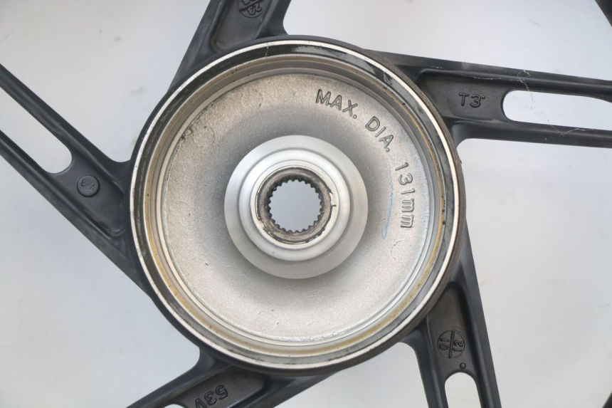 photo de CERCHIO POSTERIORE HONDA PCX (JF28) 125 (2009 - 2011) - Stato della superficie e materiale