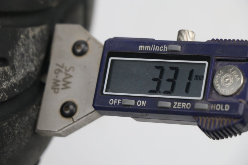 photo de CERCHIO ANTERIORE KYMCO AGILITY CITY 50 (2008 - 2016) - Zoom sullo stato d'uso