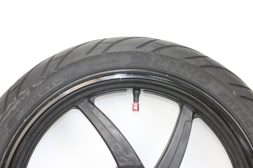 photo de CERCHIO ANTERIORE HYOSUNG GTR 125 (2006 - 2008) - Marcature e riferimenti originali