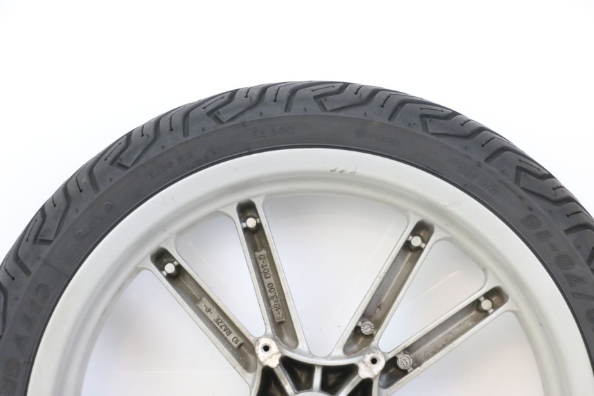 photo de CERCHIO ANTERIORE PIAGGIO BEVERLY 125 (1998 - 2005) - Ispezione visiva dettagliata