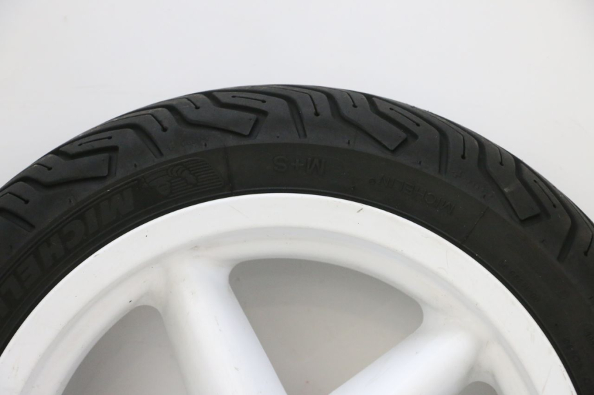 photo de CERCHIO ANTERIORE E PNEUMATICO MBK BOOSTER SPIRIT NAKED 50 (2004 - 2017) - Ispezione visiva dettagliata