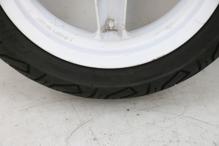 photo de CERCHIO ANTERIORE E PNEUMATICO MBK BOOSTER SPIRIT NAKED 50 (2004 - 2017) - Marcature e riferimenti originali