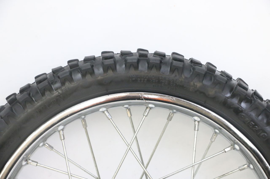 photo de CERCHIO ANTERIORE E PNEUMATICO HONDA CRF-F CRF F 110 (2019 - 2022) - Panoramica del profilo