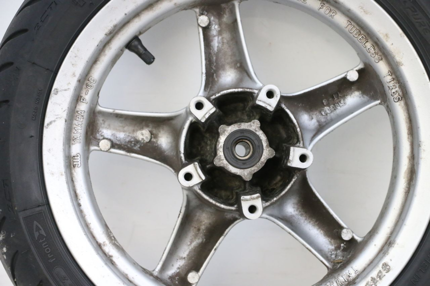 photo de CERCHIO ANTERIORE E PNEUMATICO MBK FLAME X 125 (2007 - 2016) - Altra vista dell'articolo