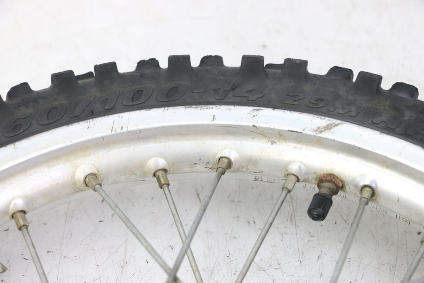 photo de CERCHIO ANTERIORE E PNEUMATICO KAWASAKI KX 65 (2000 - 2019) - Ricambio usato controllato