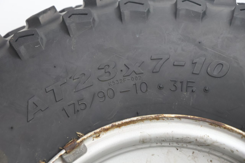 photo de CERCHIO ANTERIORE E PNEUMATICO KYMCO MXU R 250 (2004 - 2010) - Zoom qualità usato