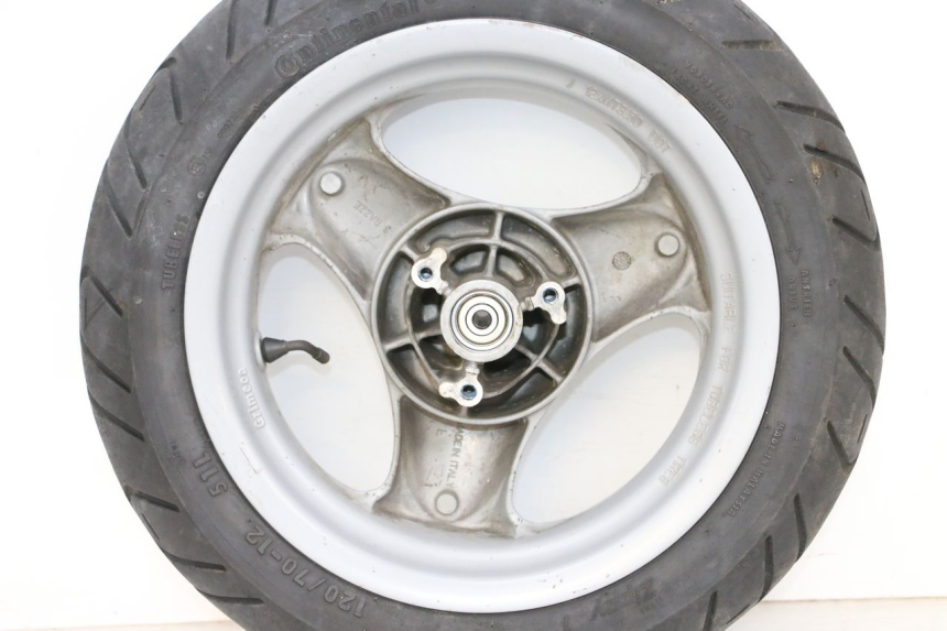 photo de CERCHIO ANTERIORE E PNEUMATICO YAMAHA NEO'S NEOS 2T 50 (1998 - 2007) - Ispezione visiva dettagliata