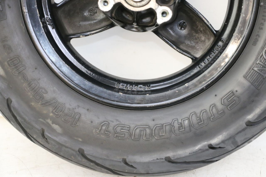 photo de CERCHIO ANTERIORE E PNEUMATICO PEUGEOT TKR TREKKER FURIOUS 50 (2005 - 2014) - Vista d'insieme del prodotto