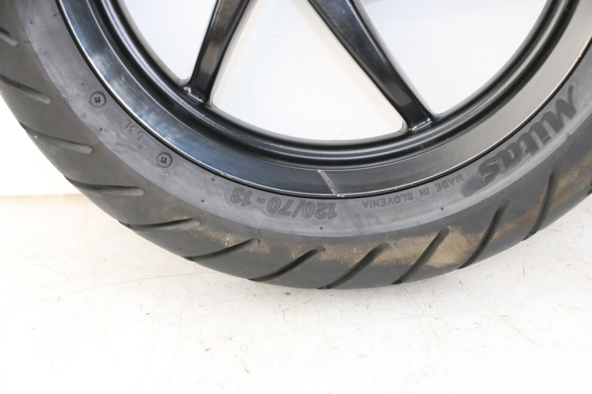 photo de CERCHIO ANTERIORE E PNEUMATICO PIAGGIO NRG POWER PUREJET 50 (2018 - 2021) - Ricambio usato controllato