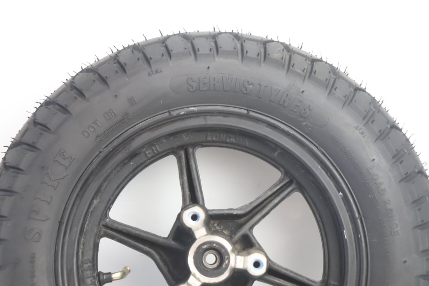 photo de CERCHIO ANTERIORE E PNEUMATICO TNT MOTOR ROMA 10' 2T 50 (2011 - 2018) - Dettagli dei punti di fissaggio