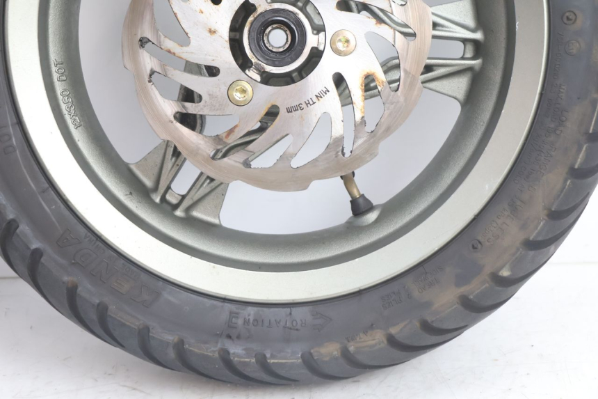 photo de CERCHIO ANTERIORE E PNEUMATICO RIDE SLASH 2T 50 (2012 - 2014) - Zoom sullo stato d'uso