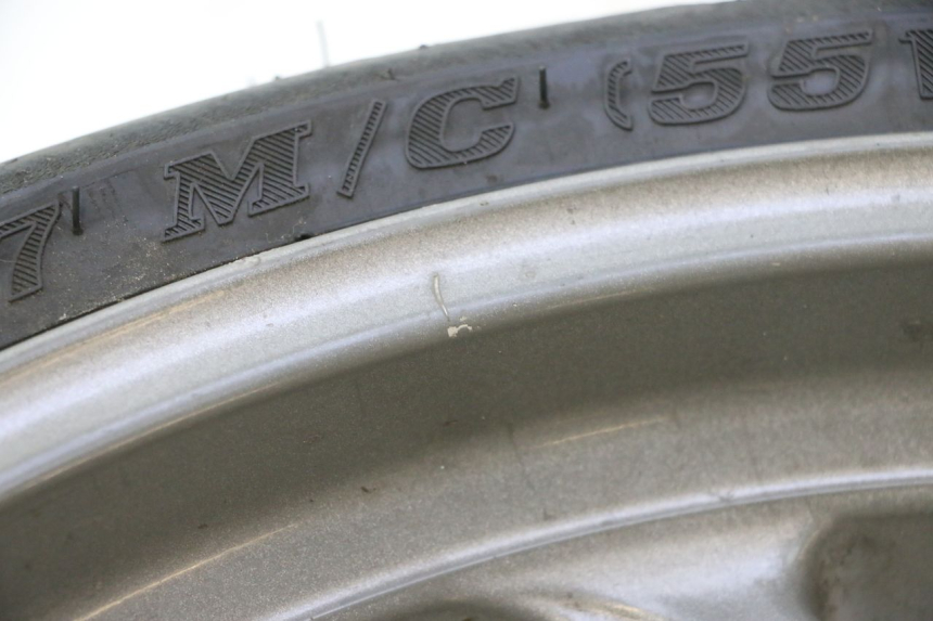 photo de CERCHIO ANTERIORE E PNEUMATICO DUCATI SS IE DS CARENEE 1000 (2002 - 2006) - Zoom sullo stato d'uso