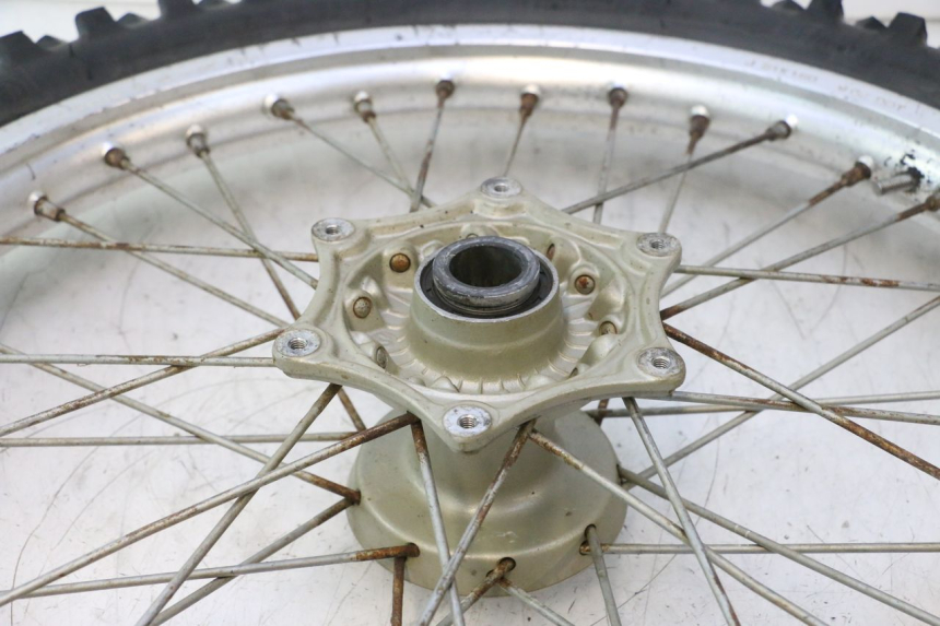 photo de CERCHIO ANTERIORE E PNEUMATICO HUSABERG TE 250 (2011 - 2014) - Zoom qualità usato