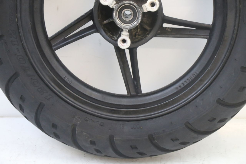 photo de CERCHIO ANTERIORE E PNEUMATICO TNT MOTOR ROMA 10' 2T 50 (2011 - 2018) - Ricambio usato controllato