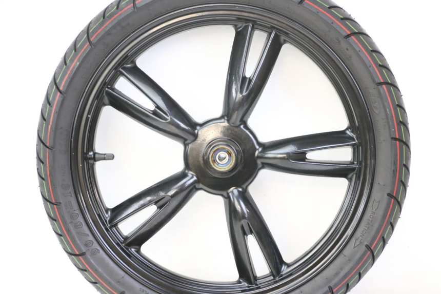 photo de CERCHIO ANTERIORE E PNEUMATICO PEUGEOT TWEET 4T 50 (2023 - 2025) - Foto prodotto supplementare