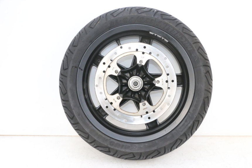 photo de CERCHIO ANTERIORE E PNEUMATICO PIAGGIO XEVO - X EVO 125 (2007 - 2017) - Dettaglio del componente