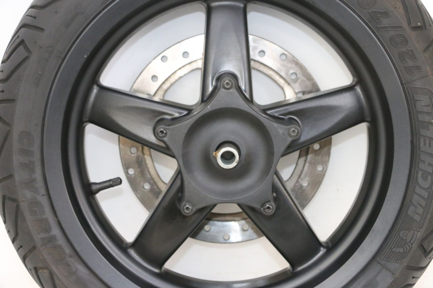 photo de CERCHIO ANTERIORE E PNEUMATICO PIAGGIO XEVO - X EVO 125 (2007 - 2017) - Marcature e riferimenti originali