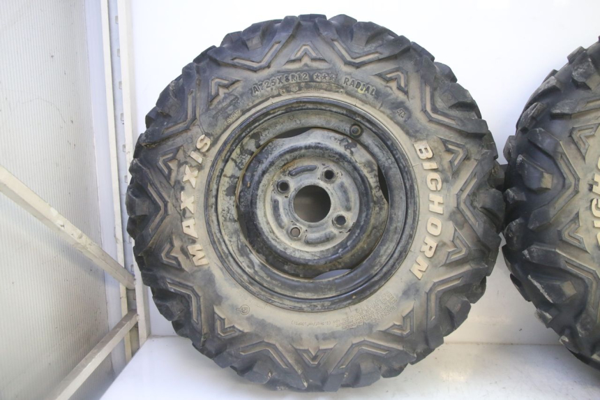 photo de CERCHIO ANTERIORE E PNEUMATICO YAMAHA YFM GRIZZLY 550 (2008 - 2015) - Dettaglio del componente