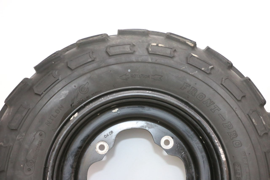 photo de CERCHIO ANTERIORE E PNEUMATICO YAMAHA YFM R RAPTOR 250 (2008 - 2014) - Marcature e riferimenti originali