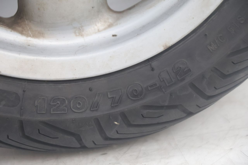 photo de CERCHIO ANTERIORE E PNEUMATICO YAMAHA YP MAJESTY 125 (2002 - 2006) - Zoom qualità usato