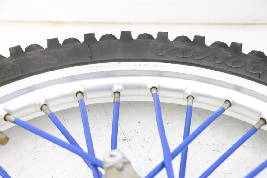 photo de CERCHIO ANTERIORE E PNEUMATICO YAMAHA YZ 85 (2002 - 2018) - Ricambio usato controllato