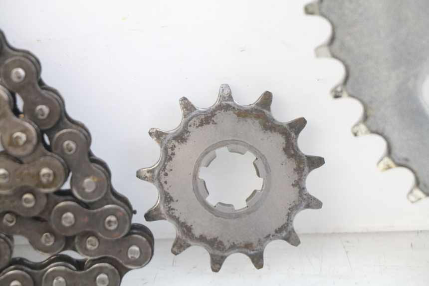 photo de KIT CATENA KAWASAKI KX L 85 (2022 - 2024) - Stato della superficie e materiale