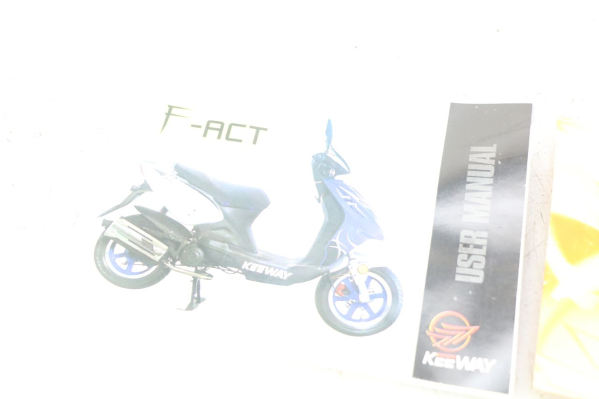 photo de MANUALE DELL'UTENTE KEEWAY F-ACT FACT 50 (2006 - 2011) - Ricambio usato controllato