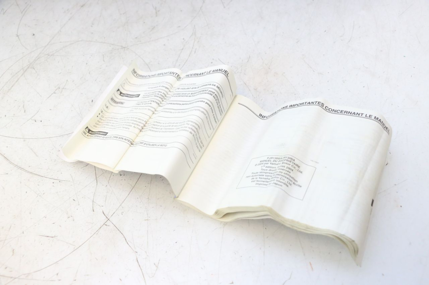 photo de MANUALE D'USO YAMAHA FJR 1300 (2001 - 2005) - Dettagli dei punti di fissaggio